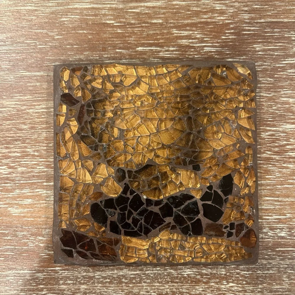 Z Gallerie Mosaic Glass Coasters- 2